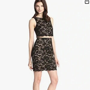 NWT Bailey 44 Women's Desert Moon Lace Zip Back Dress sz 8